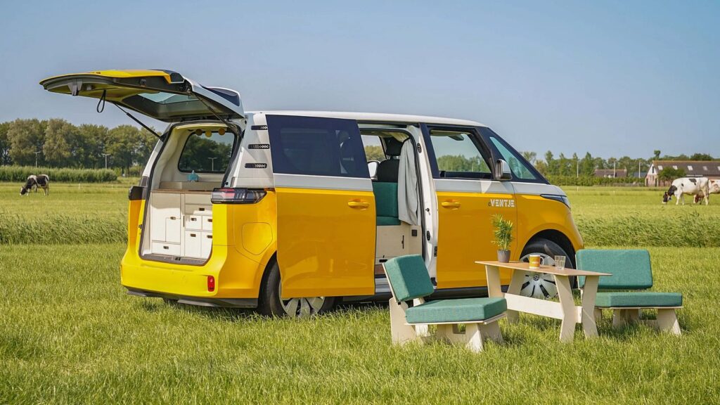 eVentje elektrische camper VW ID.Buzz