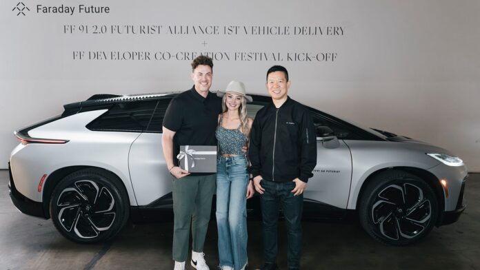 Faraday Future FF91 delivery